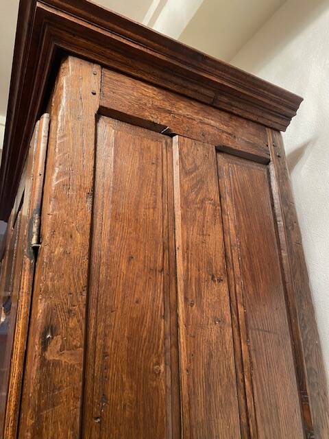 Brutalist antique wardrobe