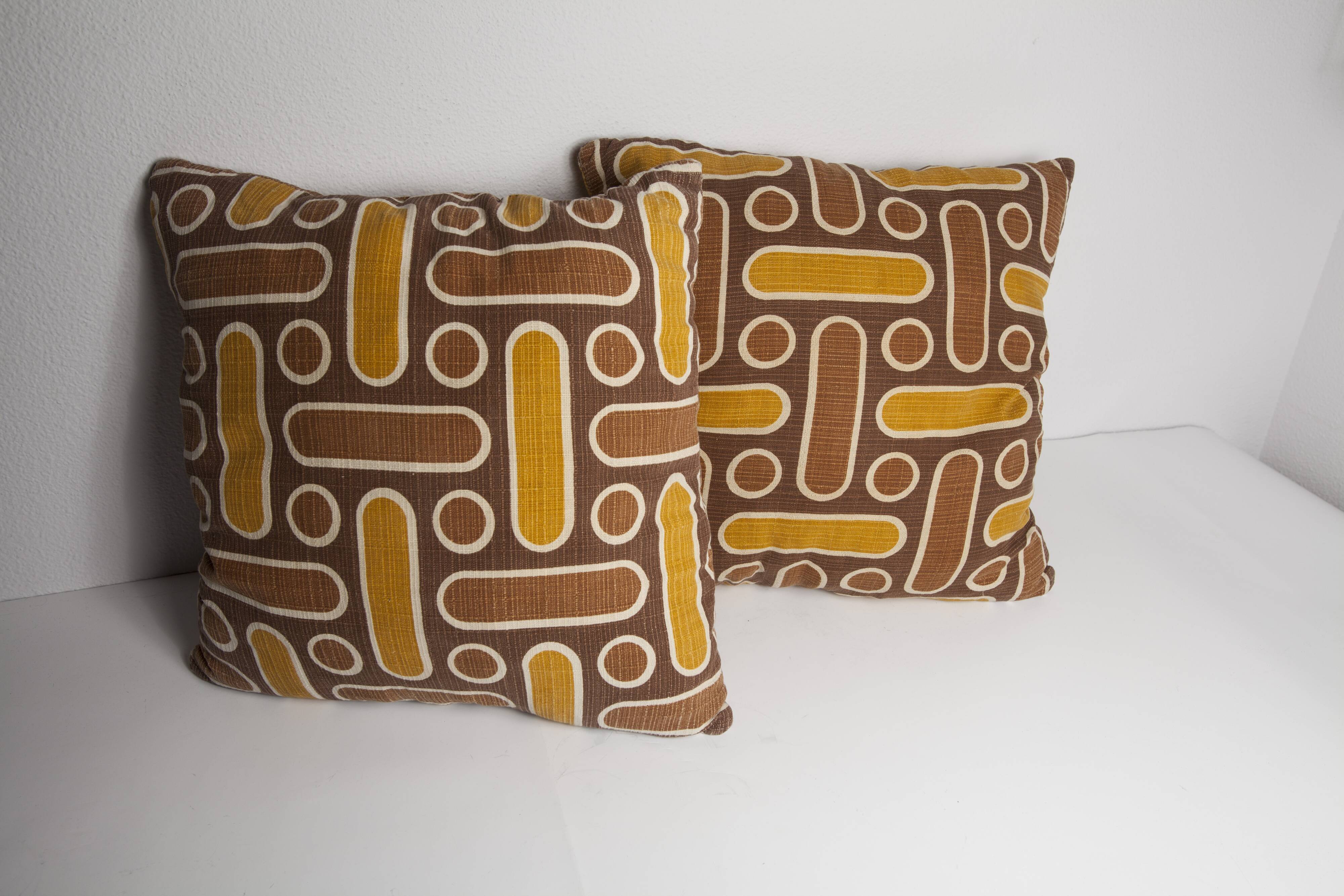 Pair of cushions 70s