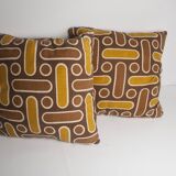 Pair of cushions 70s