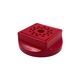 Space age red ceramic ashtray, Studio Opi, Gabbianelli Italy ca. 1970