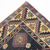 Tapis Oushak rose 4x7 fait main, 120x214Cm