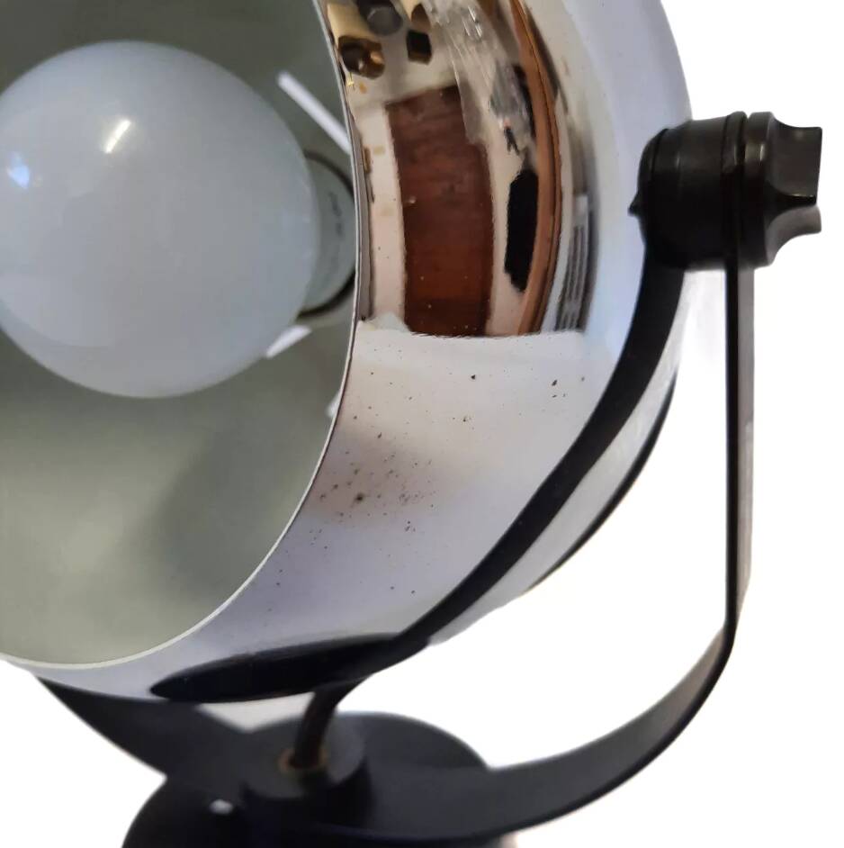 Altalite, adjustable chrome chrome spotlights couple, 70s