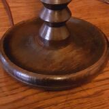 Pair of brutalist 40s lamps