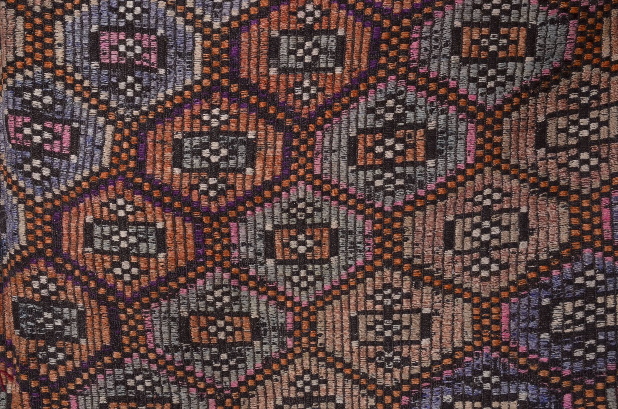 Tapis Kilim multicolore Oushak sku c258