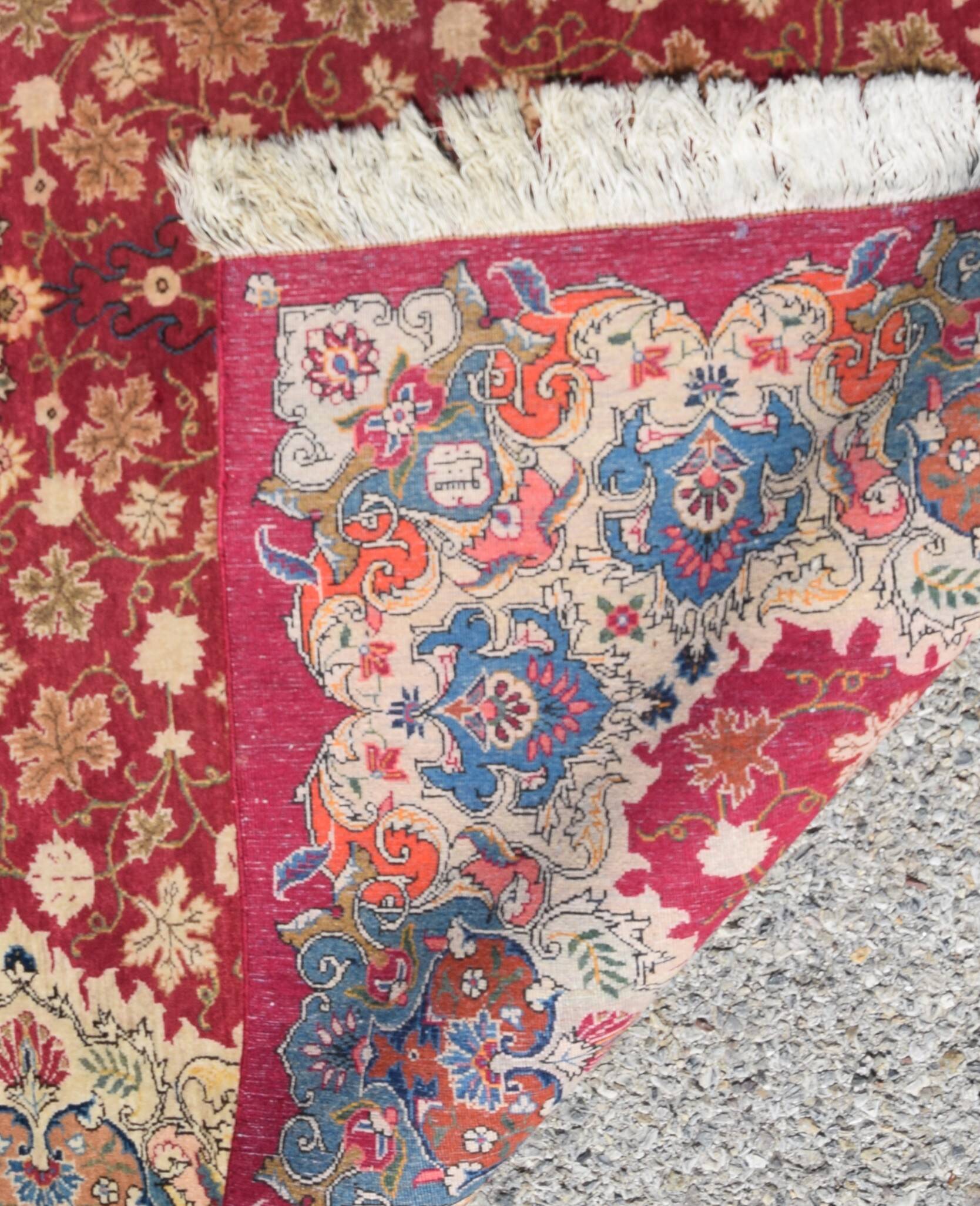 Oriental Iran Rug, Kashan Persian - 2.15 x 1.42 Meters