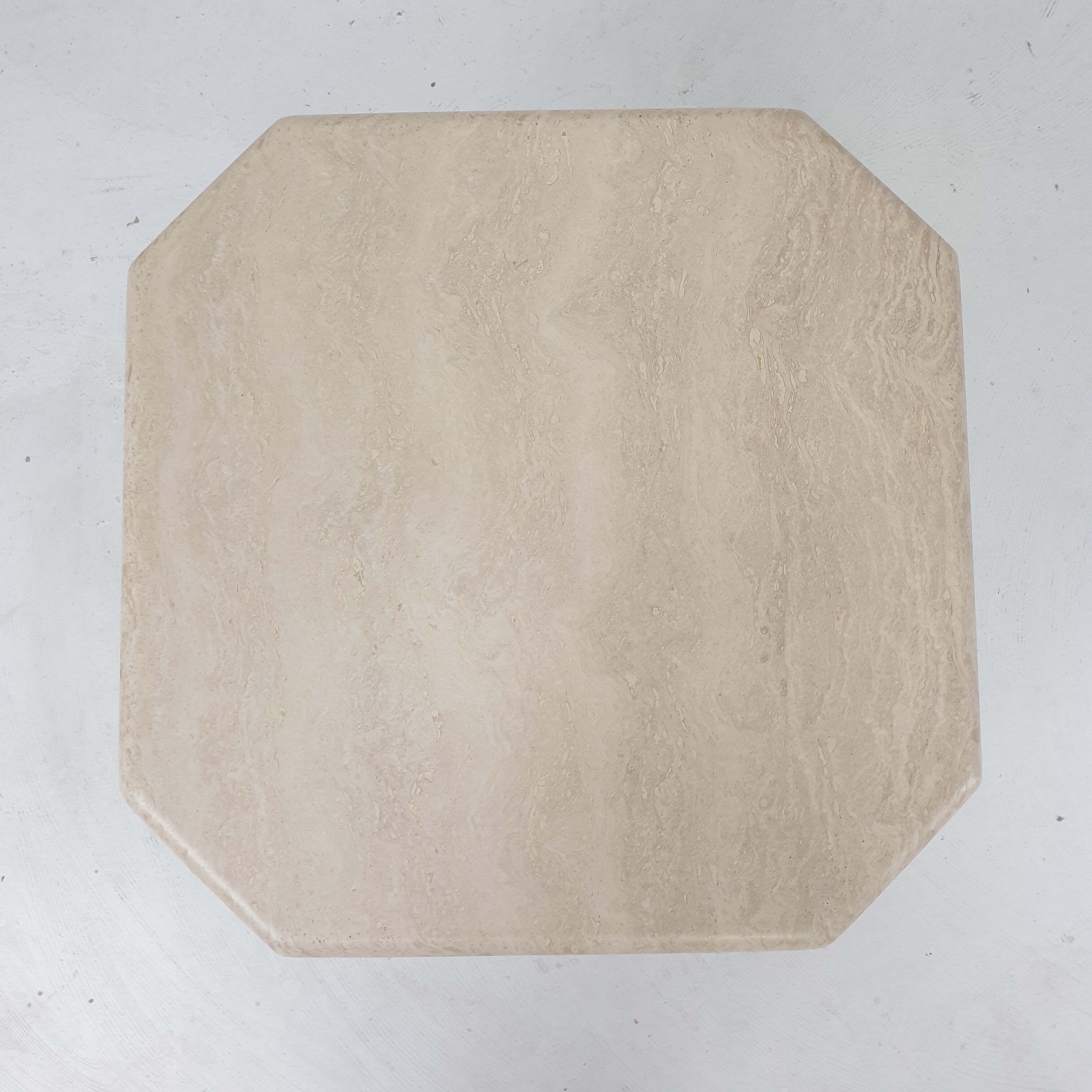 Italian Travertine Coffee Table, 1980's