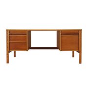 Ash desk, Norwegian design, 1970s, production: Norway