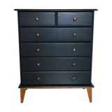 Commode scandinave bleu ganne