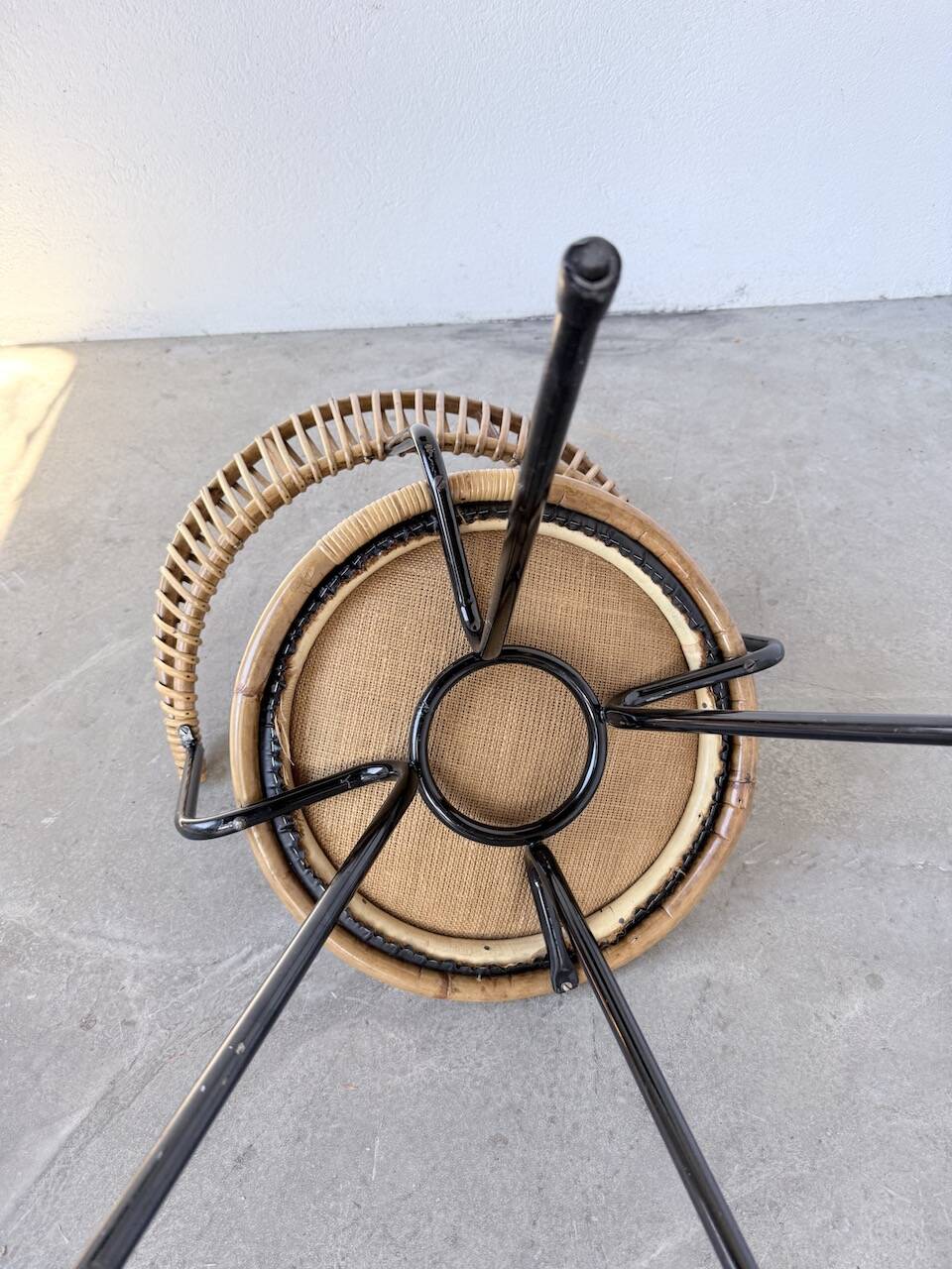 Rattan chair Dirk Van Sliedregt