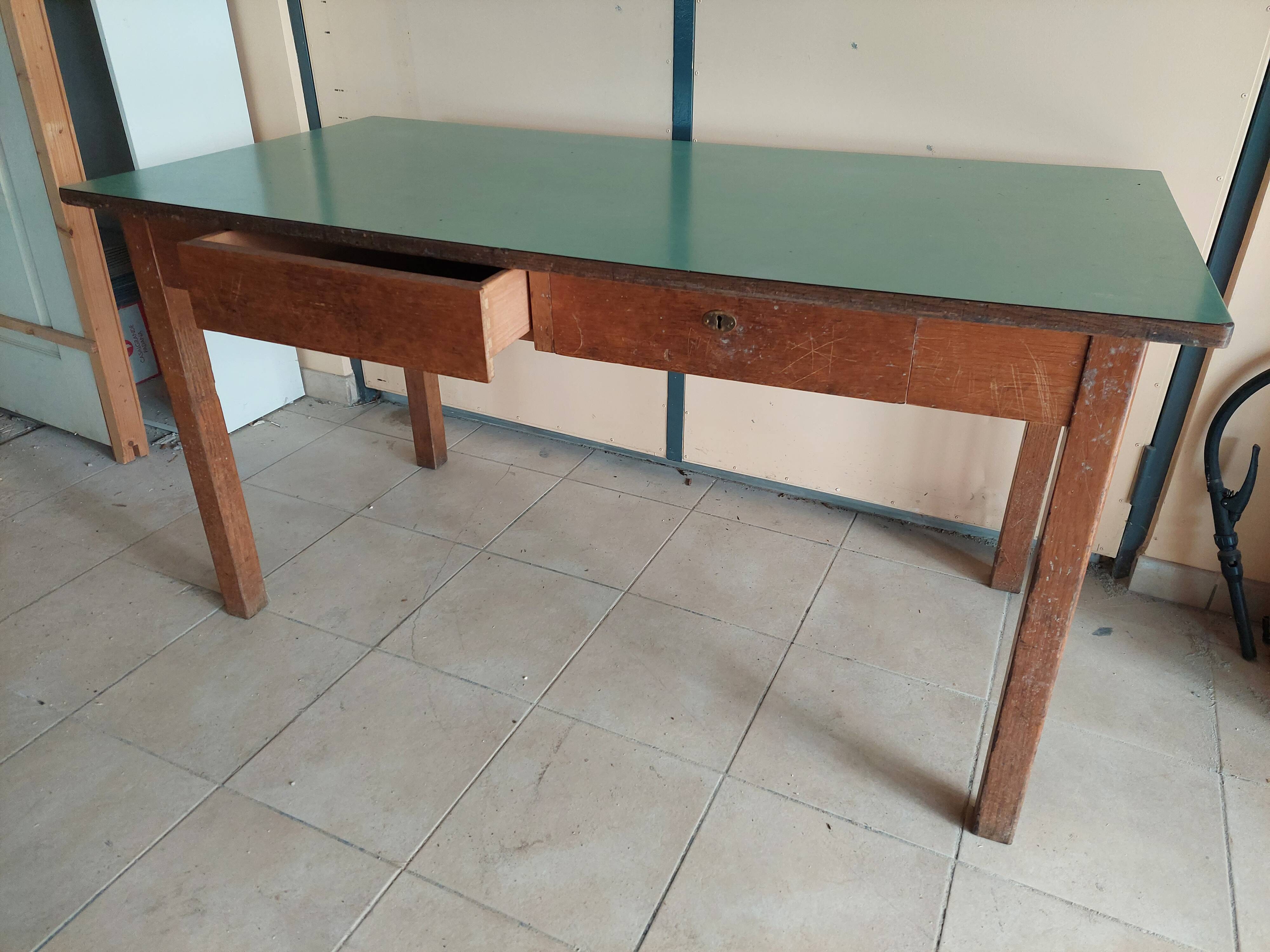 Vintage canteen table