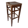Solid oak stool 80 cm high