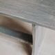 Petit Banc en chêne gris