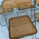 60s Vintage Plia Cane Folding Chair by Giancarlo Piretti - Anonima Castelli