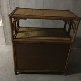 60s rattan buffet