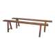 Paire de bancs de ferme 183 cm
