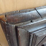Wall coat rack solid oak 9 hooks
