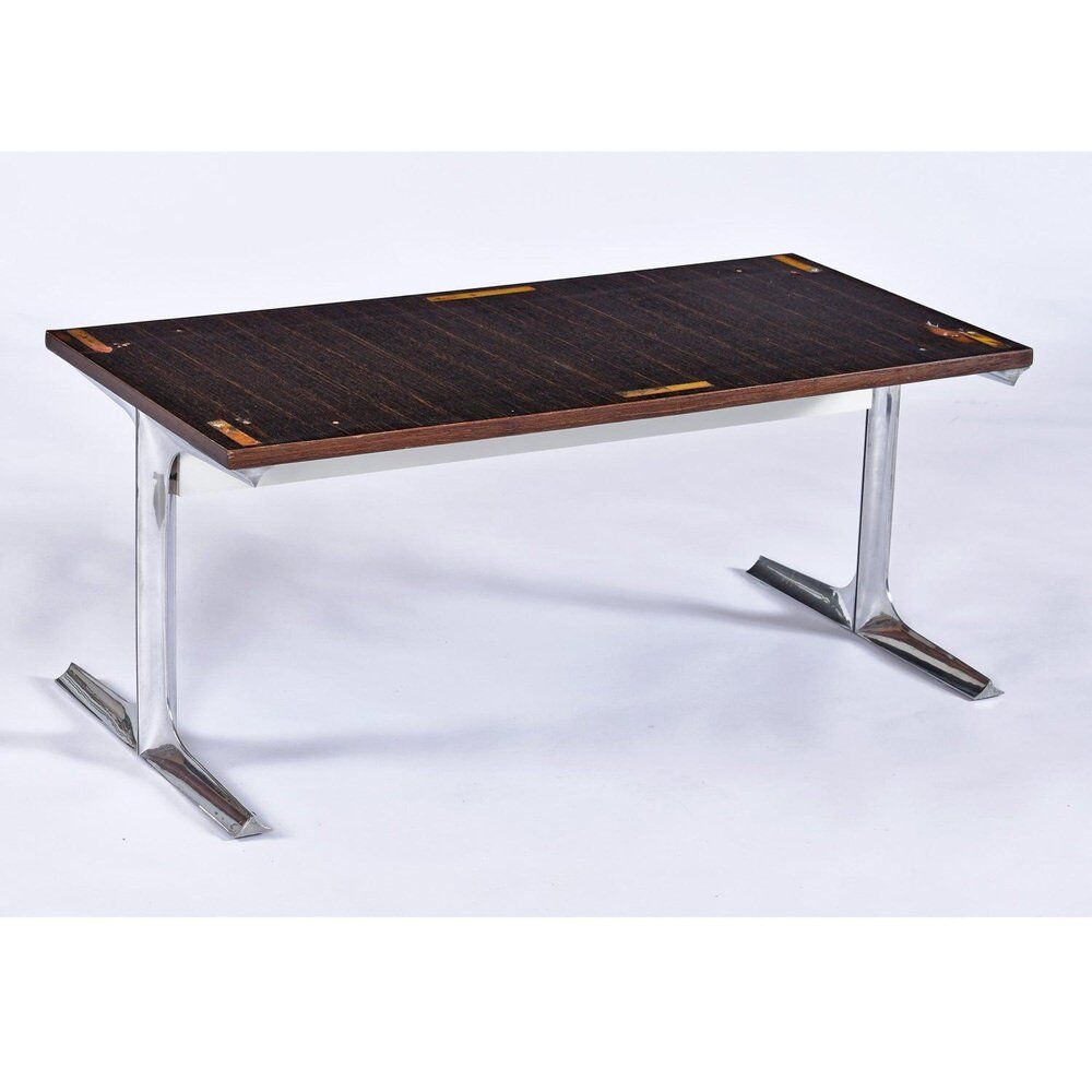 Console stéréo TV DF-2000 en palissandre, chrome et plastique rouge par Raymond Loewy.