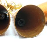 Suspensions coniques par ES Horn Aalestrup, 1970, ensemble (5)