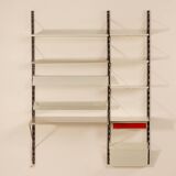 Pilastro Wall System by Tjerk Reijenga with Desk and Magazine Holder, 1960s