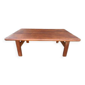 Table basse scandinave en teck vers 1960