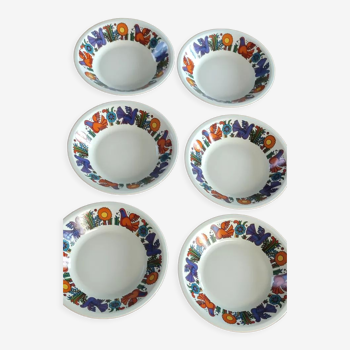 6 hollow plates acapulco villeroy and bosch