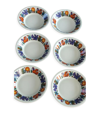 6 hollow plates acapulco villeroy and bosch