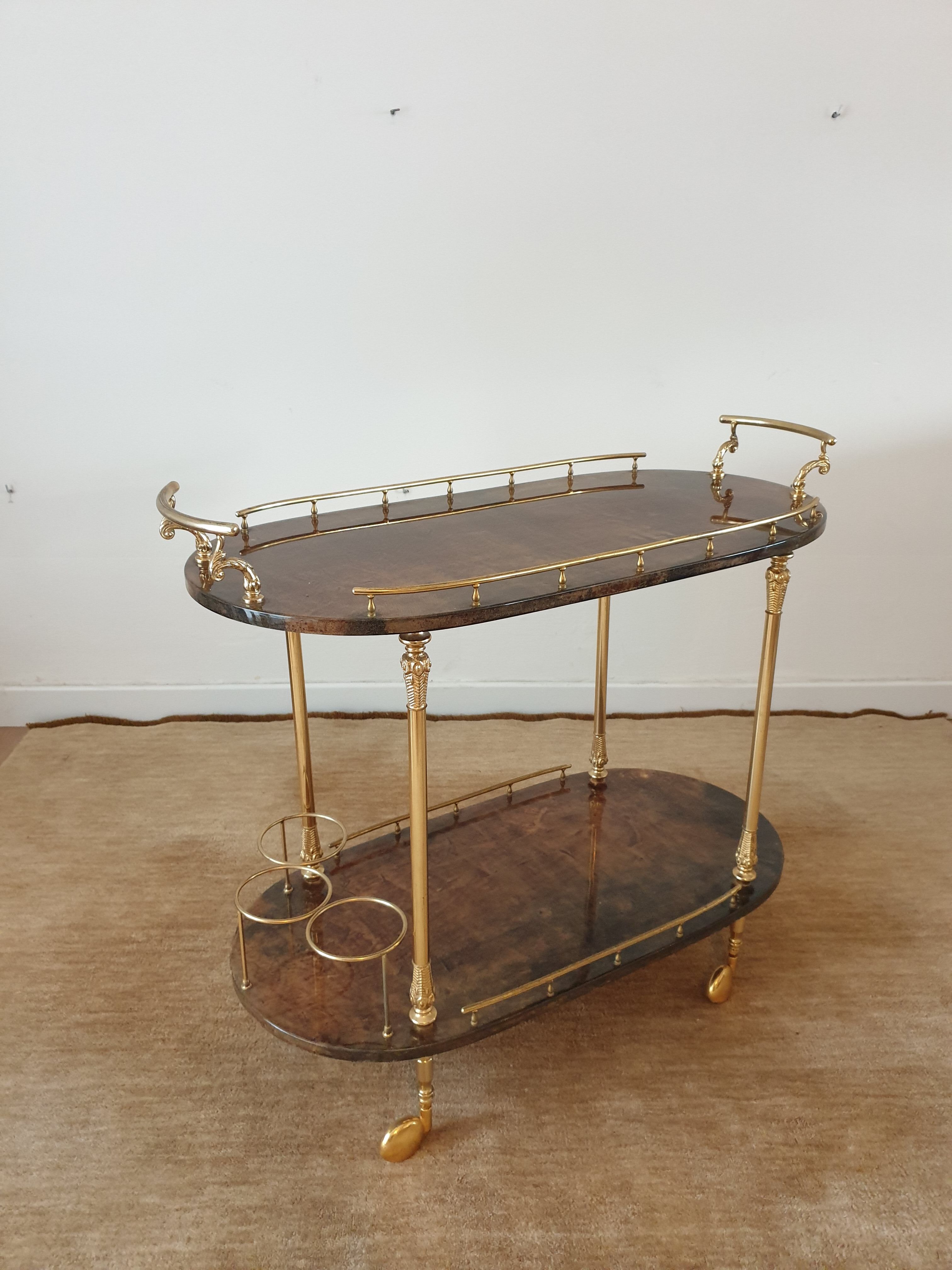 Serving trolley Aldo Tura