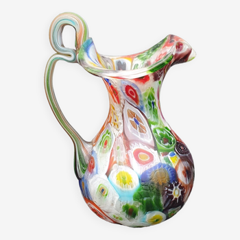 Miniature Vase Fratelli TOSO - Murano - art vénitien millefiori année 1950 Ht 10.5cm # 220600