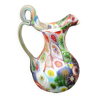 Miniature Vase Fratelli TOSO - Murano - art vénitien millefiori année 1950 Ht 10.5cm # 220600