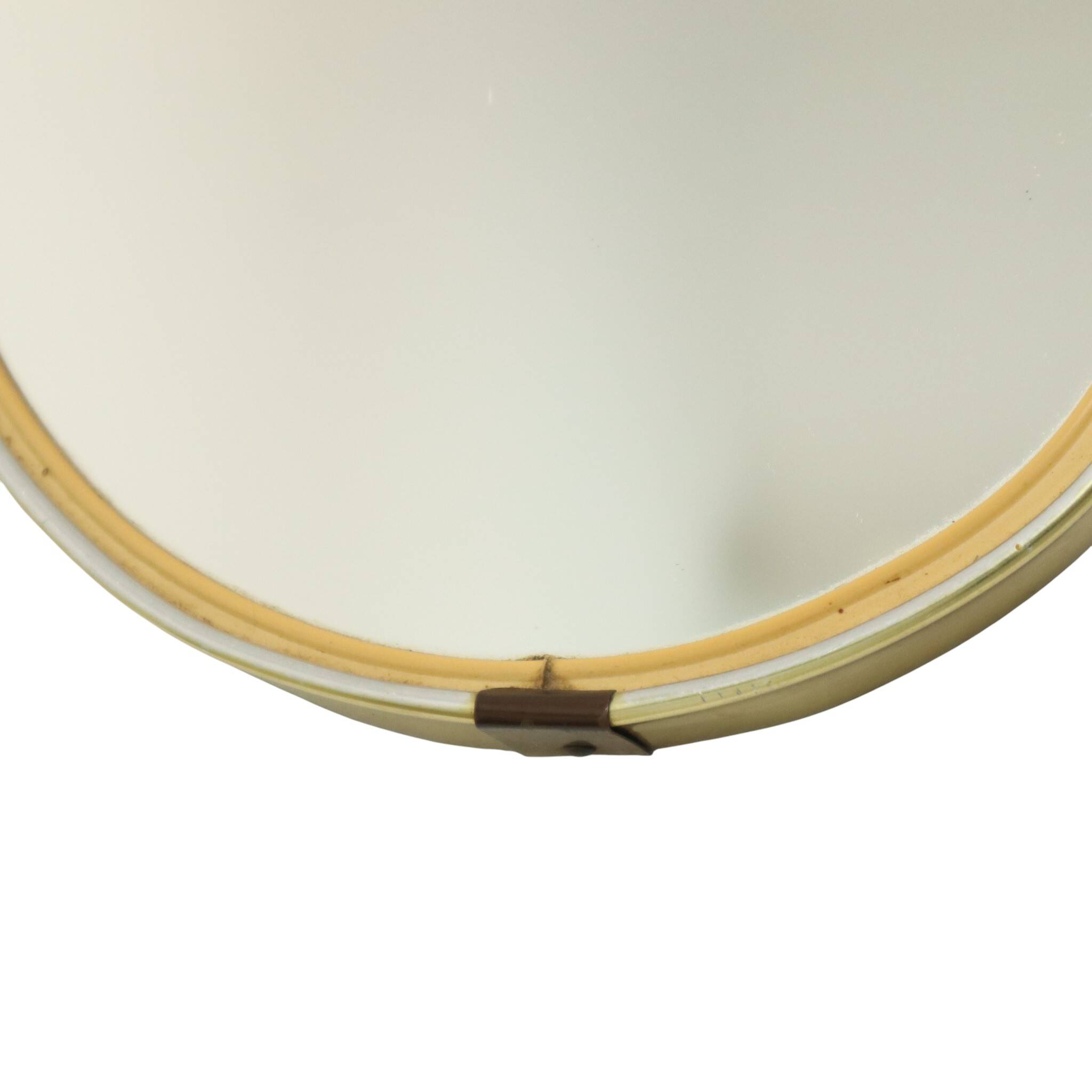 Vintage Rockabilly Freeform Mirror Gold Fifties