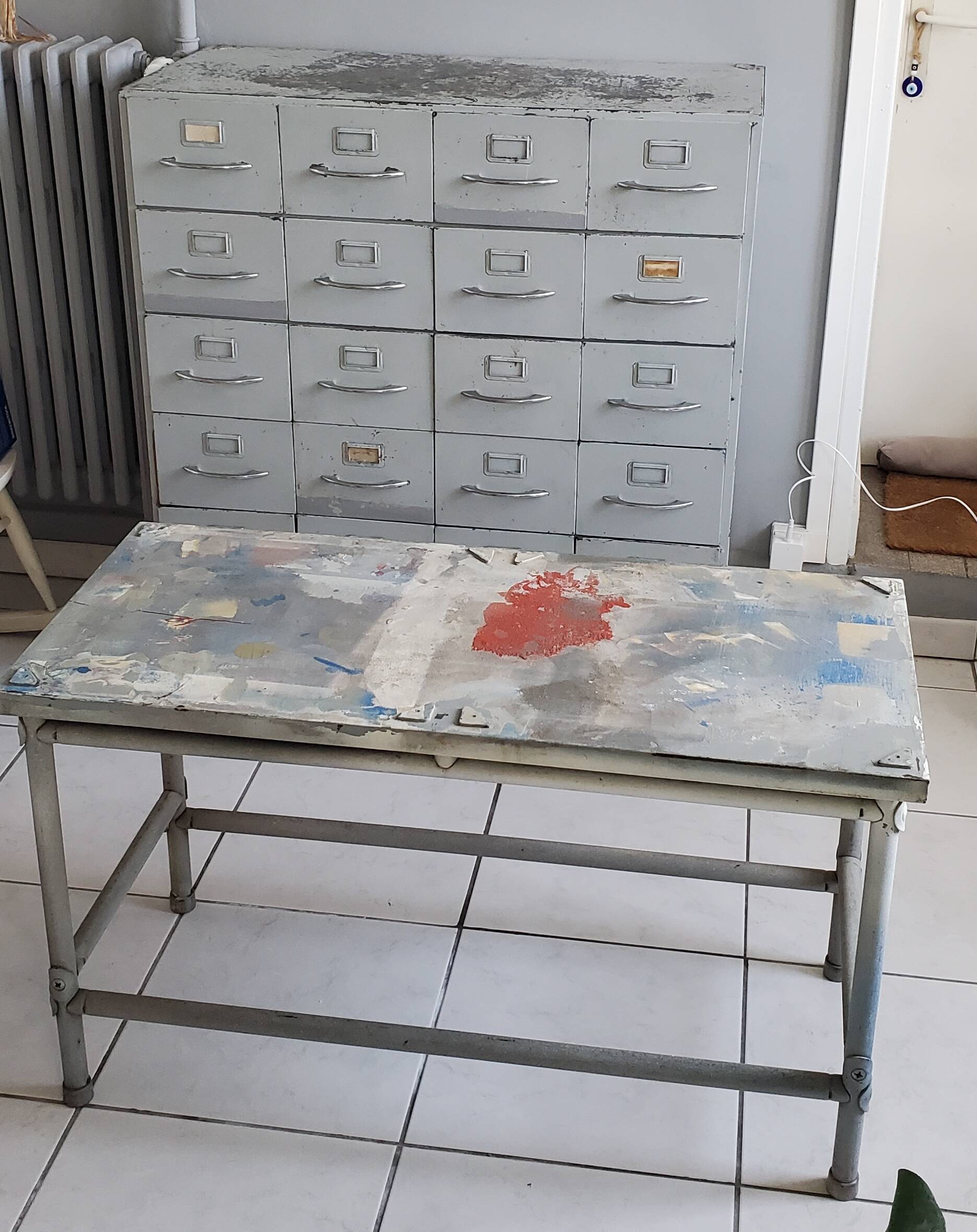 Industrial drawer unit 97 cm