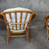 Rattan living room