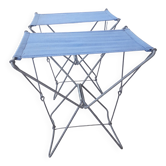 Tabouret pliant pêche ou camping. Années 60