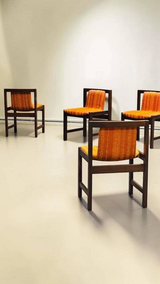 Dining Set from the Mid-20th Century – Table with 6 Chairs (1970s)