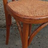 Pair of caned Fischel chairs, circa 1900