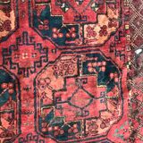 Tapis ancien turkmen ersari 19éme siècle 205x288 cm
