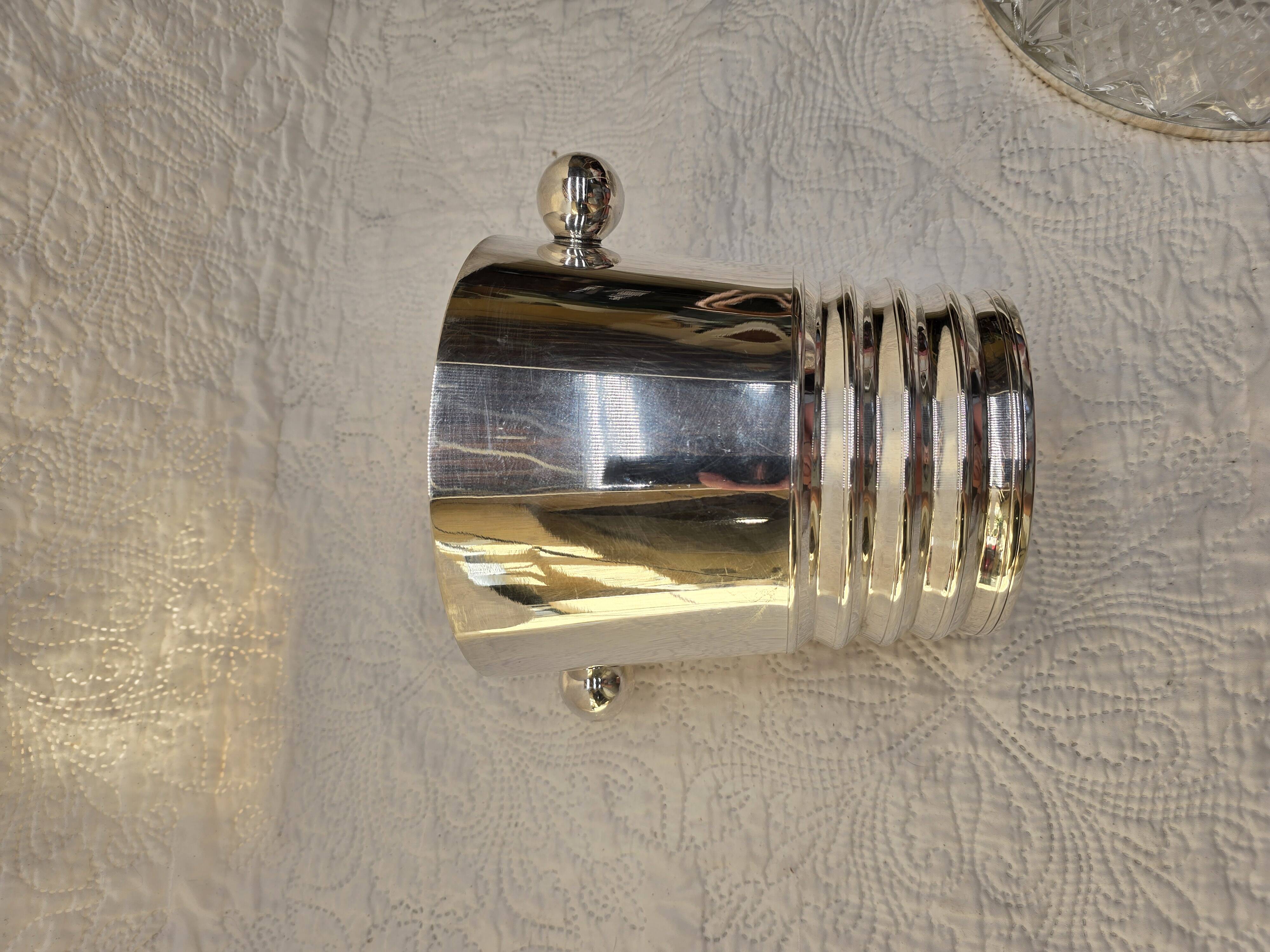 3-piece silver-plated aperitif set