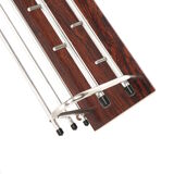 Vintage rosewood coat rack made in the 1960s