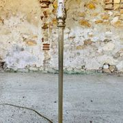 Lampadaire laiton vintage, tripode circa 1960s