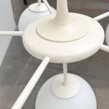 Swiss suspended chandelier from the mid-century space age by E. R. Nele for Temde, 1960s.