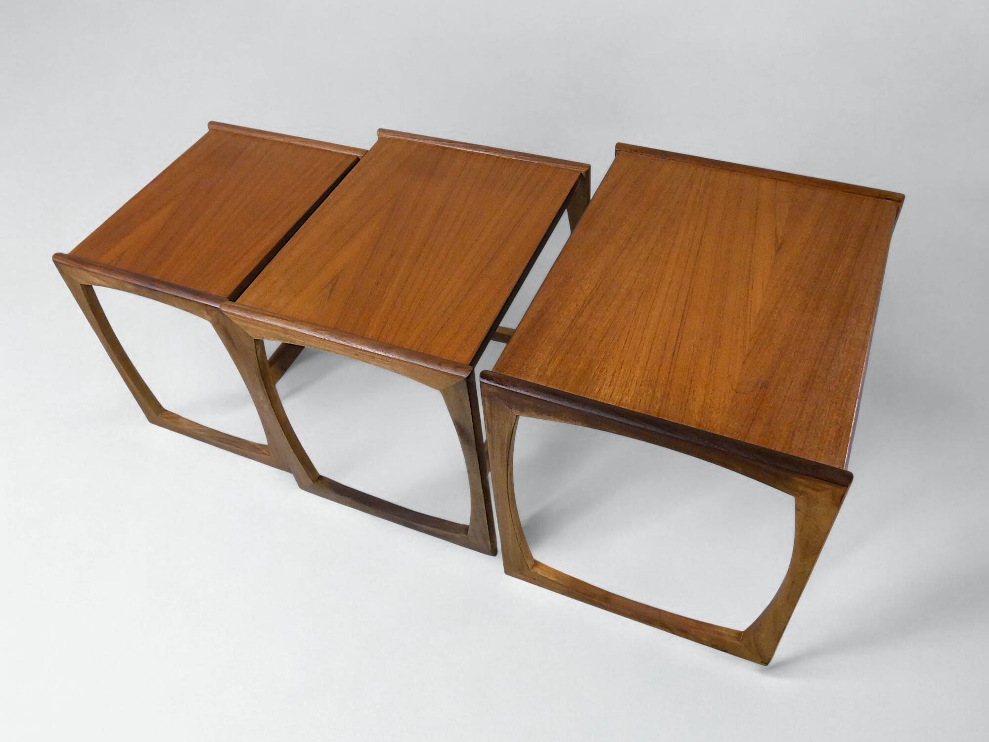 G-Plan nesting tables in teak - vintage 1960
