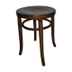 Curved wooden stool Luterma