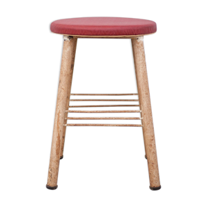 Tabouret vintage tabouret en fer