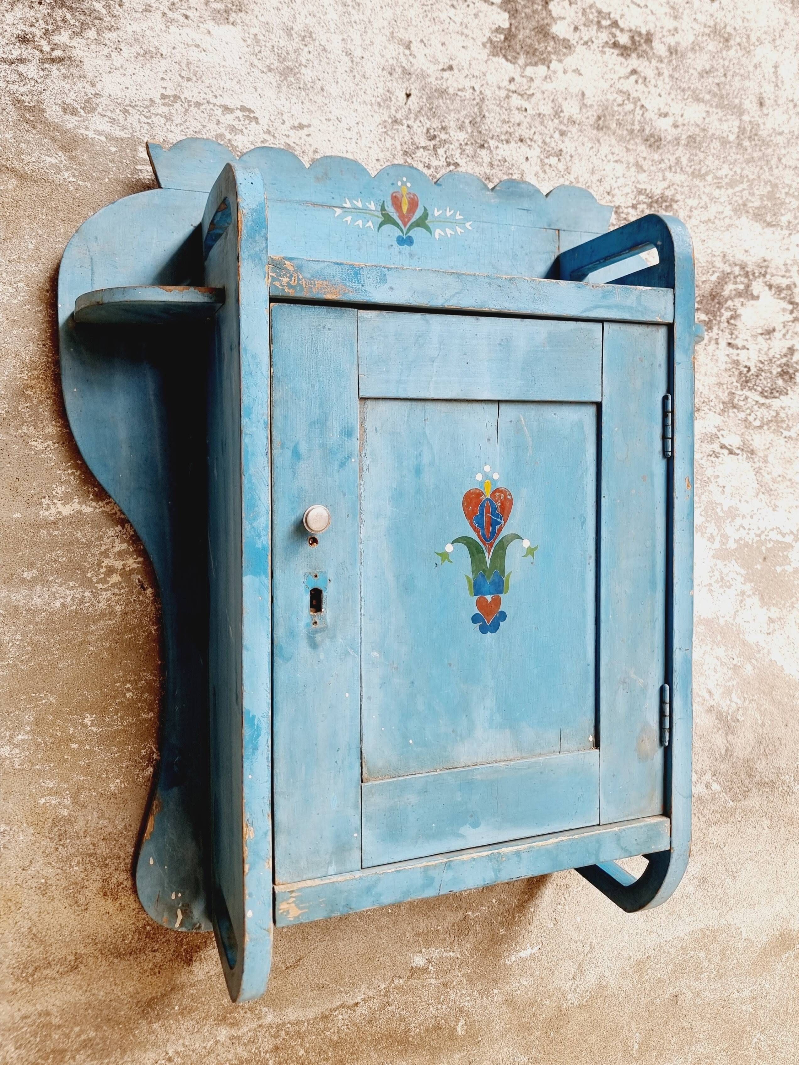 Antique hanging cabinet