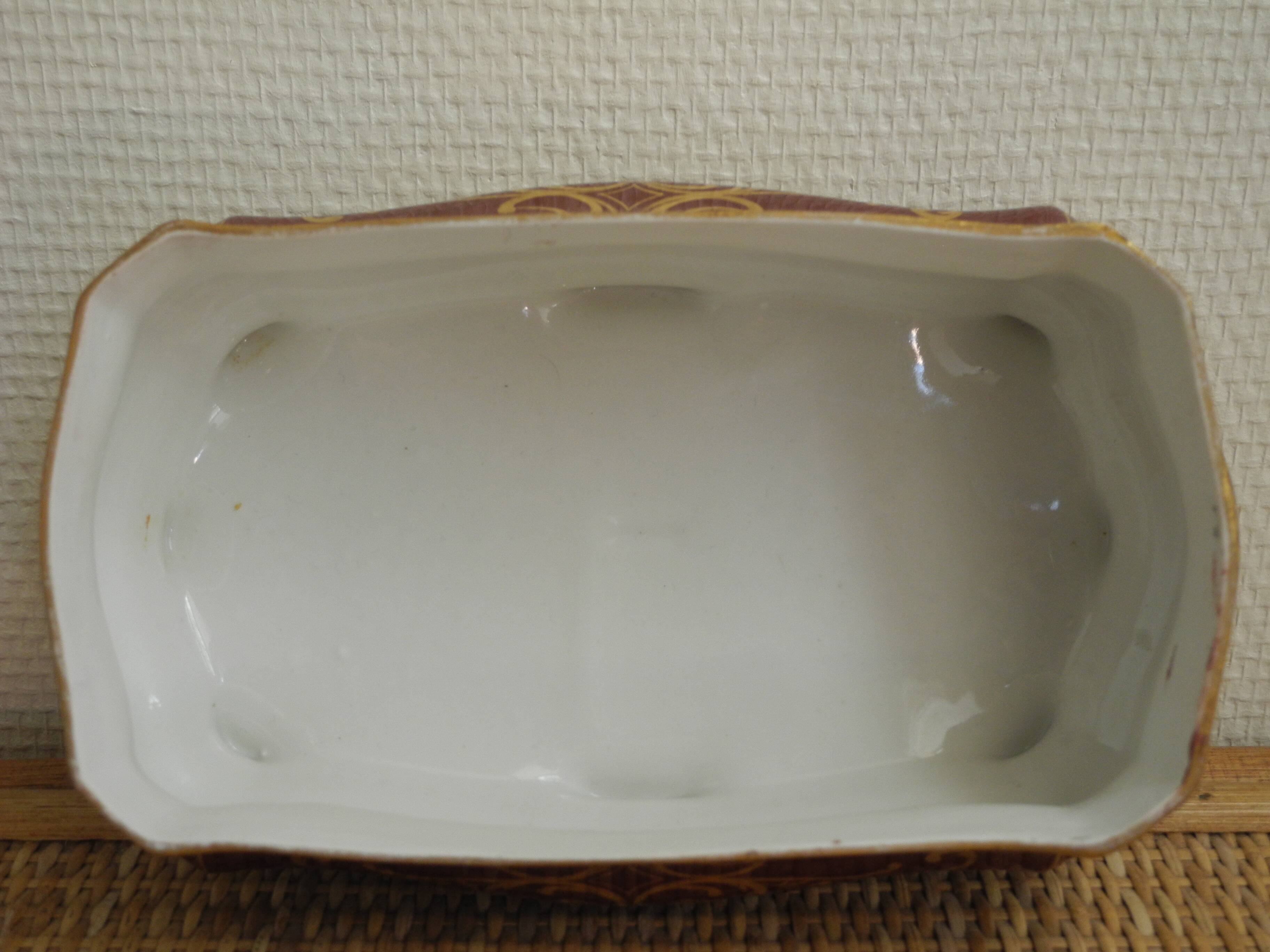 old french earthenware planter 40s