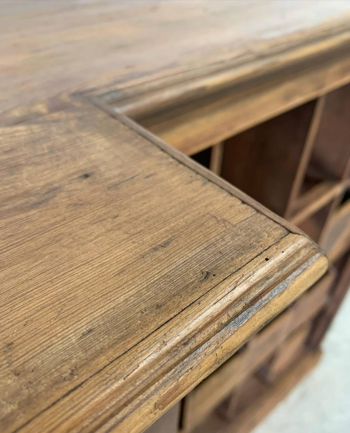 Old restored piece of furniture