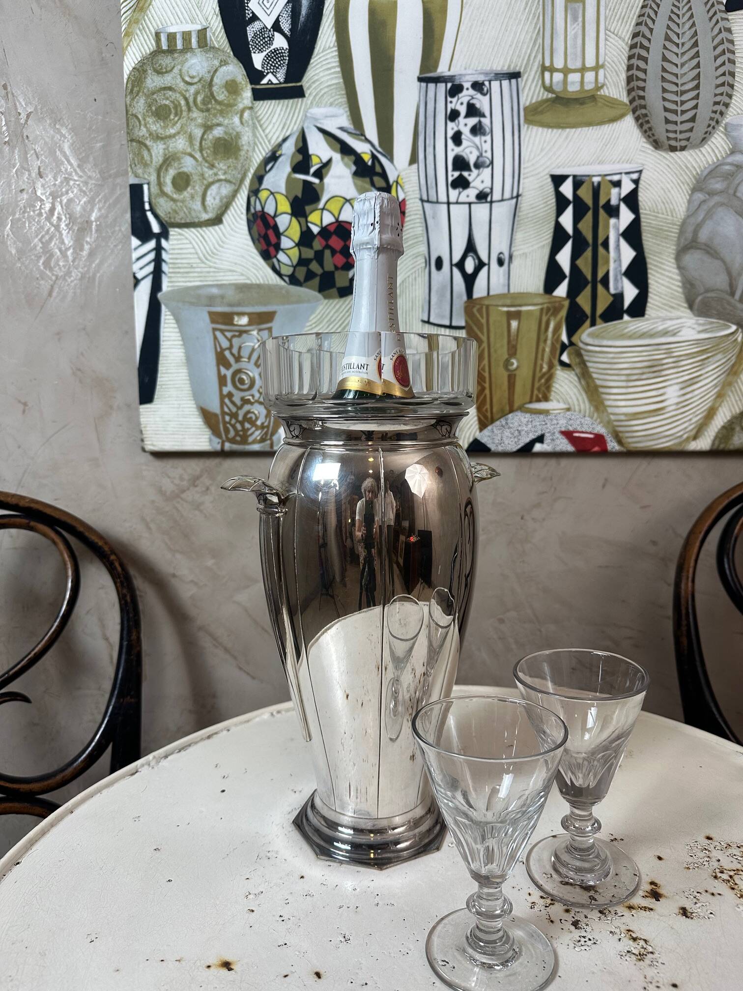Art Deco Champagne bucket