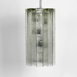 XXL glass pendant lamp by Doria | Mid Century Modern  | Brutalist Desogn