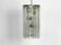 XXL glass pendant lamp by Doria | Mid Century Modern  | Brutalist Desogn