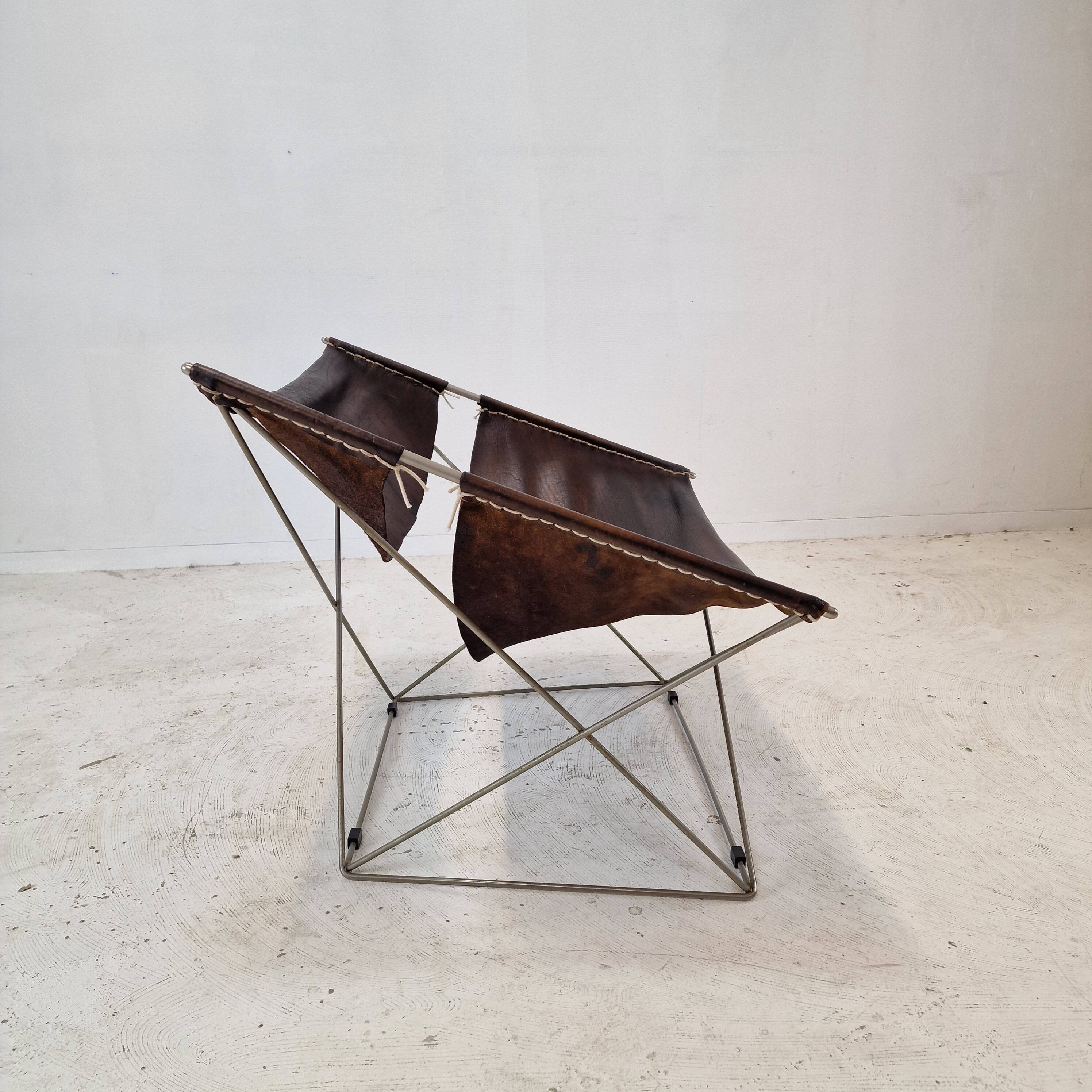 Mid Century F675 Butterfly Chair by Pierre Paulin for Artifort, 1960's